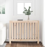 VidaXL Radiatorombouw 108,5x19x84 cm massief grenenhout