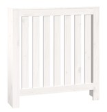 VidaXL Radiatorombouw 79,5x19x84 cm massief grenenhout wit