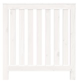 VidaXL Radiatorombouw 79,5x19x84 cm massief grenenhout wit