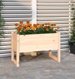 VidaXL Plantenbak 78x40x52 cm massief grenenhout