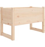 VidaXL Plantenbak 78x40x52 cm massief grenenhout