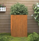 VidaXL Plantenbak 42x38x75 cm cortenstaal