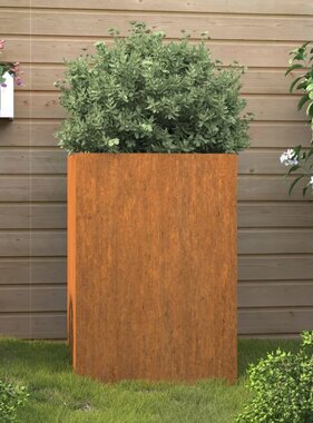 VidaXL Plantenbak 42x38x75 cm cortenstaal