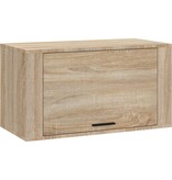 VidaXL Wandschoenenkast 70x35x38 cm bewerkt hout sonoma eiken