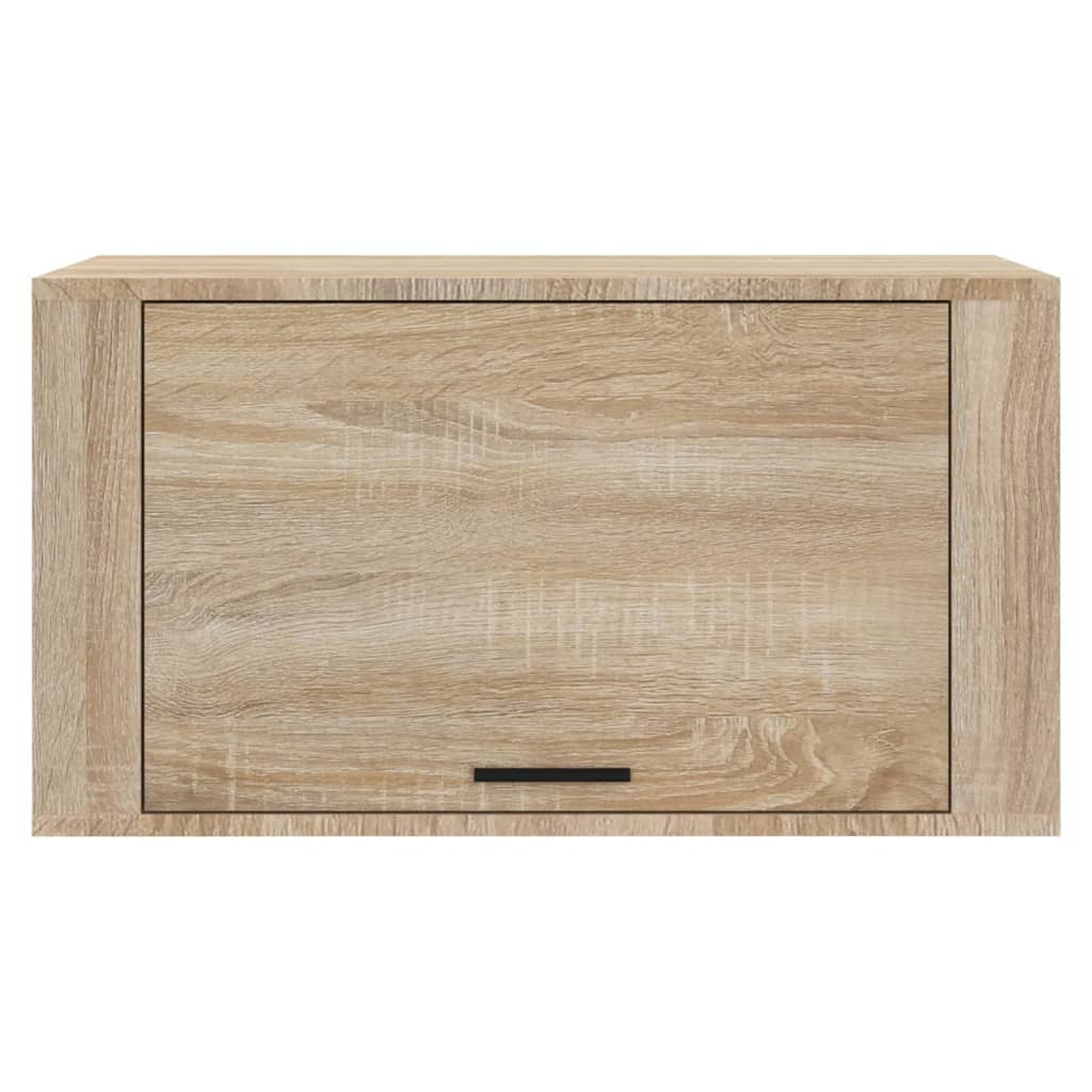 VidaXL Wandschoenenkast 70x35x38 cm bewerkt hout sonoma eiken