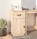 VidaXL Bureaukastje 40x50x75 cm massief grenenhout