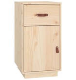 VidaXL Bureaukastje 40x50x75 cm massief grenenhout