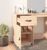 VidaXL Bureaukastje 40x50x75 cm massief grenenhout