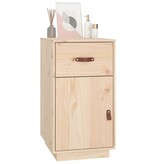 VidaXL Bureaukastje 40x50x75 cm massief grenenhout