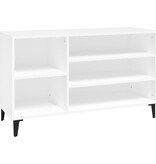 VidaXL Schoenenkast 102x36x60 cm bewerkt hout wit