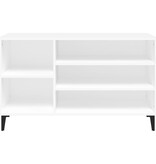 VidaXL Schoenenkast 102x36x60 cm bewerkt hout wit