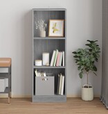 VidaXL Boekenkast 40x24x109 cm bewerkt hout grijs sonoma eikenkleurig