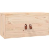 VidaXL Wandkasten 2 st 60x30x30 cm massief grenenhout