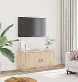 VidaXL Tv-meubel 80x34x40 cm massief grenenhout