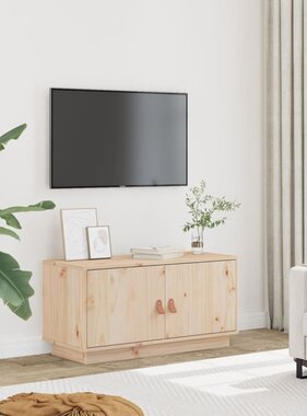 VidaXL Tv-meubel 80x34x40 cm massief grenenhout