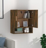 VidaXL Wandkast 60x31x70 cm bewerkt hout gerookt eikenkleurig