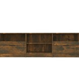 VidaXL Tv-meubel 150x33,5x45 cm bewerkt hout gerookt eikenkleurig