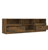 VidaXL Tv-meubel 150x33,5x45 cm bewerkt hout gerookt eikenkleurig