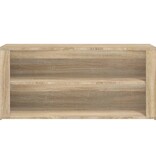 VidaXL Schoenenrek 100x35x45 cm bewerkt hout sonoma eikenkleurig