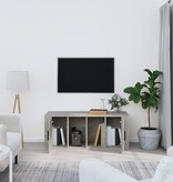 VidaXL Tv-meubel 100x35x40 cm bewerkt hout betongrijs