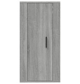 VidaXL Tv-wandmeubel 40x34,5x80 cm grijs sonoma eikenkleurig