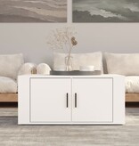 VidaXL Salontafel 80x50x36 cm bewerkt hout wit