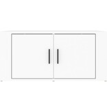 VidaXL Salontafel 80x50x36 cm bewerkt hout wit