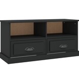 VidaXL Tv-meubel 93x35,5x45 cm bewerkt hout zwart