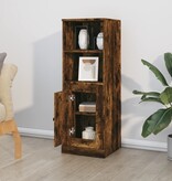 VidaXL Hoge kast 36x35,5x103,5 cm bewerkt hout gerookt eikenkleurig