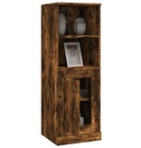 VidaXL Hoge kast 36x35,5x103,5 cm bewerkt hout gerookt eikenkleurig