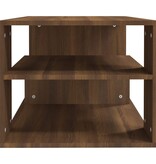 VidaXL Salontafel 100x50x40 cm bewerkt hout bruineiken