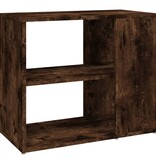 VidaXL Bijzetkast 60x30x50 cm bewerkt hout gerookt eikenkleurig