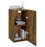 VidaXL Tv-meubelen 2 st 30,5x30x60 cm bewerkt hout gerookt eikenkleur