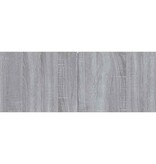 VidaXL Tv-meubel 80x30x30 cm bewerkt hout grijs sonoma eikenkleurig