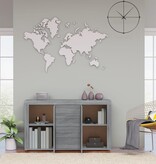 VidaXL Dressoir 120x36x69 cm bewerkt hout grijs sonoma eikenkleurig