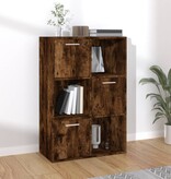 VidaXL Opbergkast 60x29,5x90 cm gerookt eikenkleurig