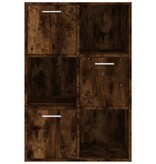 VidaXL Opbergkast 60x29,5x90 cm gerookt eikenkleurig