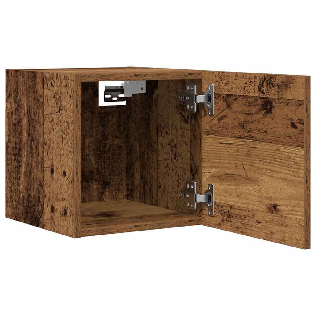 VidaXL Tv-wandmeubel 30,5x30x30 cm gerookt eikenkleurig