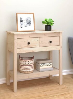 VidaXL Wandtafel 75x35x75 cm massief grenenhout