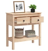 VidaXL Wandtafel 75x35x75 cm massief grenenhout