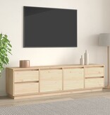 VidaXL Tv-meubel 176x37x47,5 cm massief grenenhout