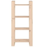 VidaXL Boekenkast/kamerscherm 60x35x125 cm massief grenenhout