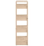 VidaXL Boekenkast/kamerscherm 60x35x125 cm massief grenenhout