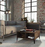 VidaXL Salontafel 60x60x30 cm spaanplaat bruin eikenkleur