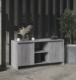 VidaXL Tv-meubel 102x37,5x52,5 cm bewerkt hout grijs sonoma eikenkleur