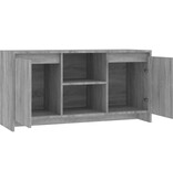 VidaXL Tv-meubel 102x37,5x52,5 cm bewerkt hout grijs sonoma eikenkleur