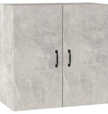 VidaXL Wandkast 60x31x60 cm bewerkt hout betongrijs
