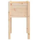VidaXL Plantenbakken 2 st 40x40x70 cm massief grenenhout