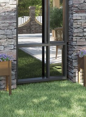 VidaXL Plantenbakken 2 st 31x31x70 cm massief grenenhout honingbruin