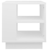 VidaXL Salontafel 40x40x43 cm bewerkt hout wit